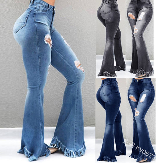 Fringe Bell Bottoms